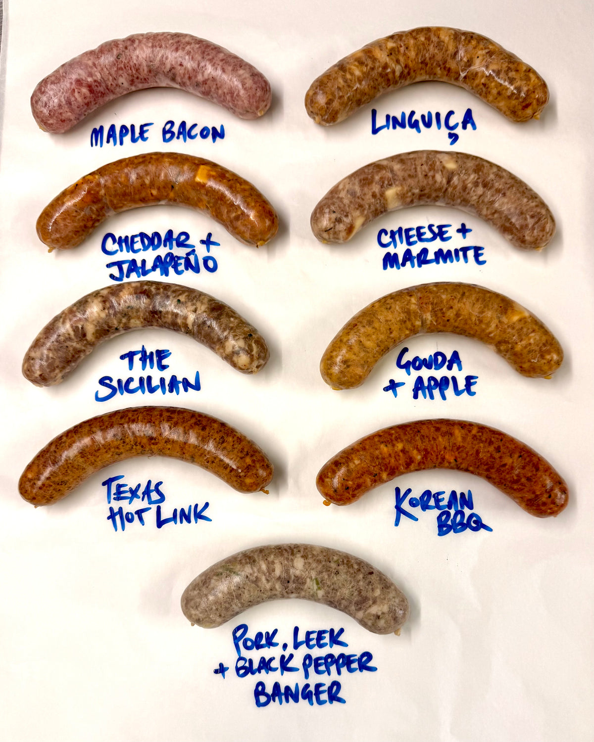 Gouda + Apple Sausages