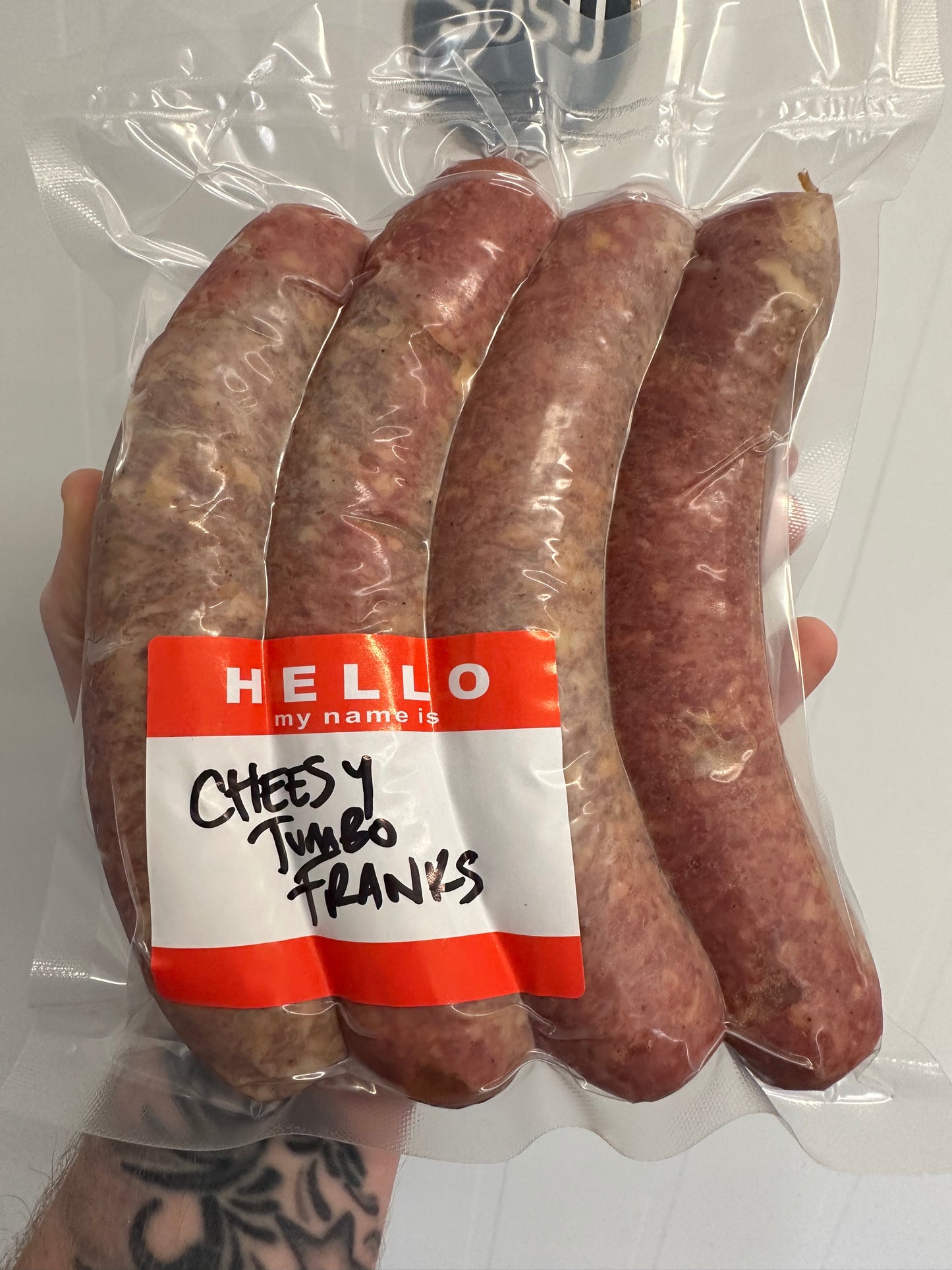 Cheesy Jumbo Franks (Pack of 4)