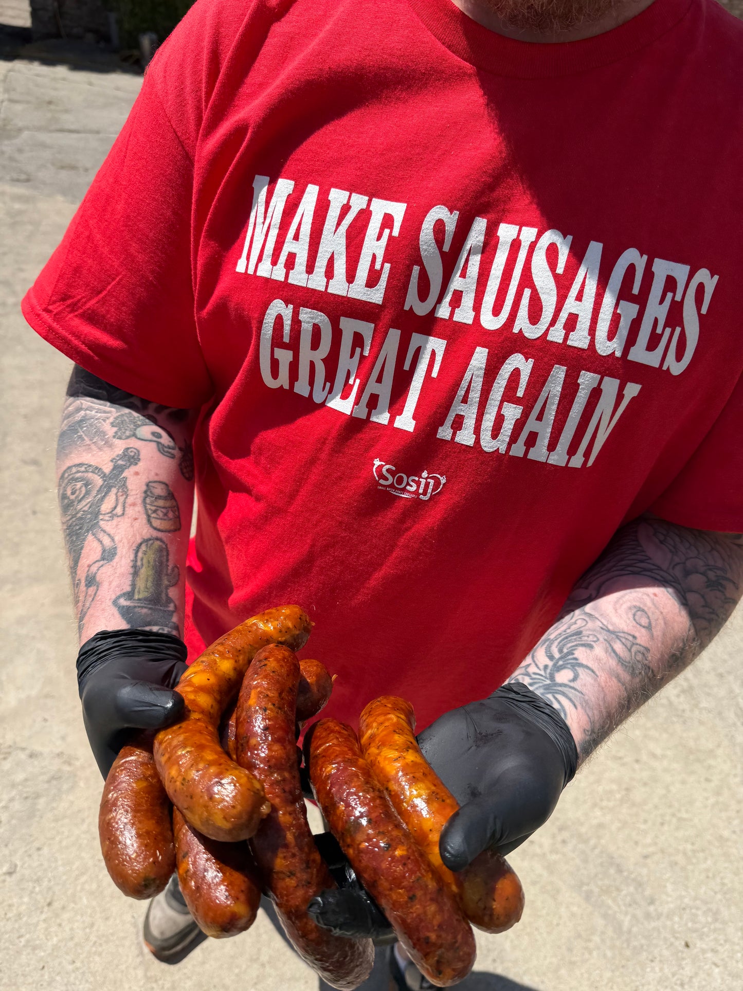 T Shirt - Make Sausages Great Again