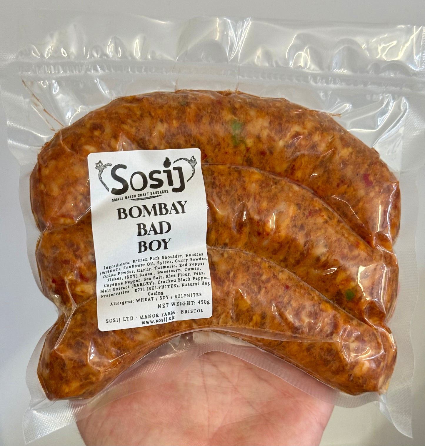 Bombay Bad Boy Sausages
