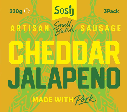 CHEDDAR & JALAPEÑO SAUSAGES