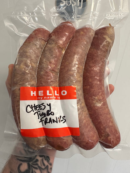 Cheesy Jumbo Franks (Pack of 4)