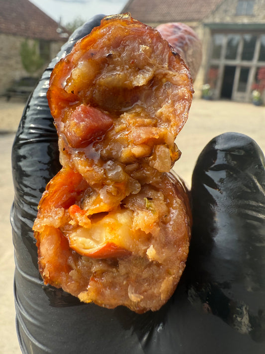 Bacon, Pilsner and Bavarian Smoked Cheese Sausages
