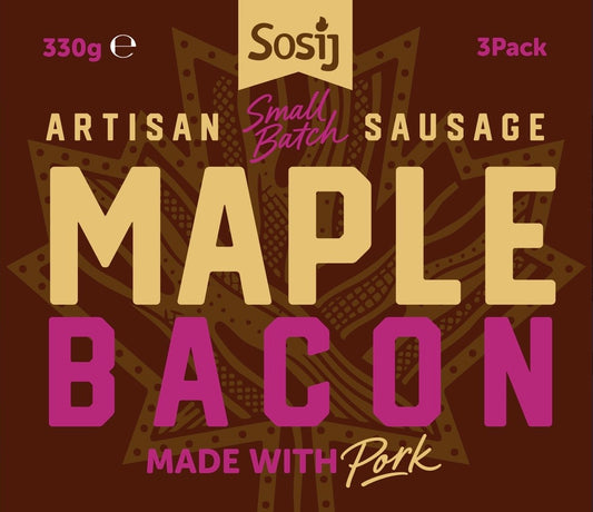 MAPLE BACON SAUSAGE