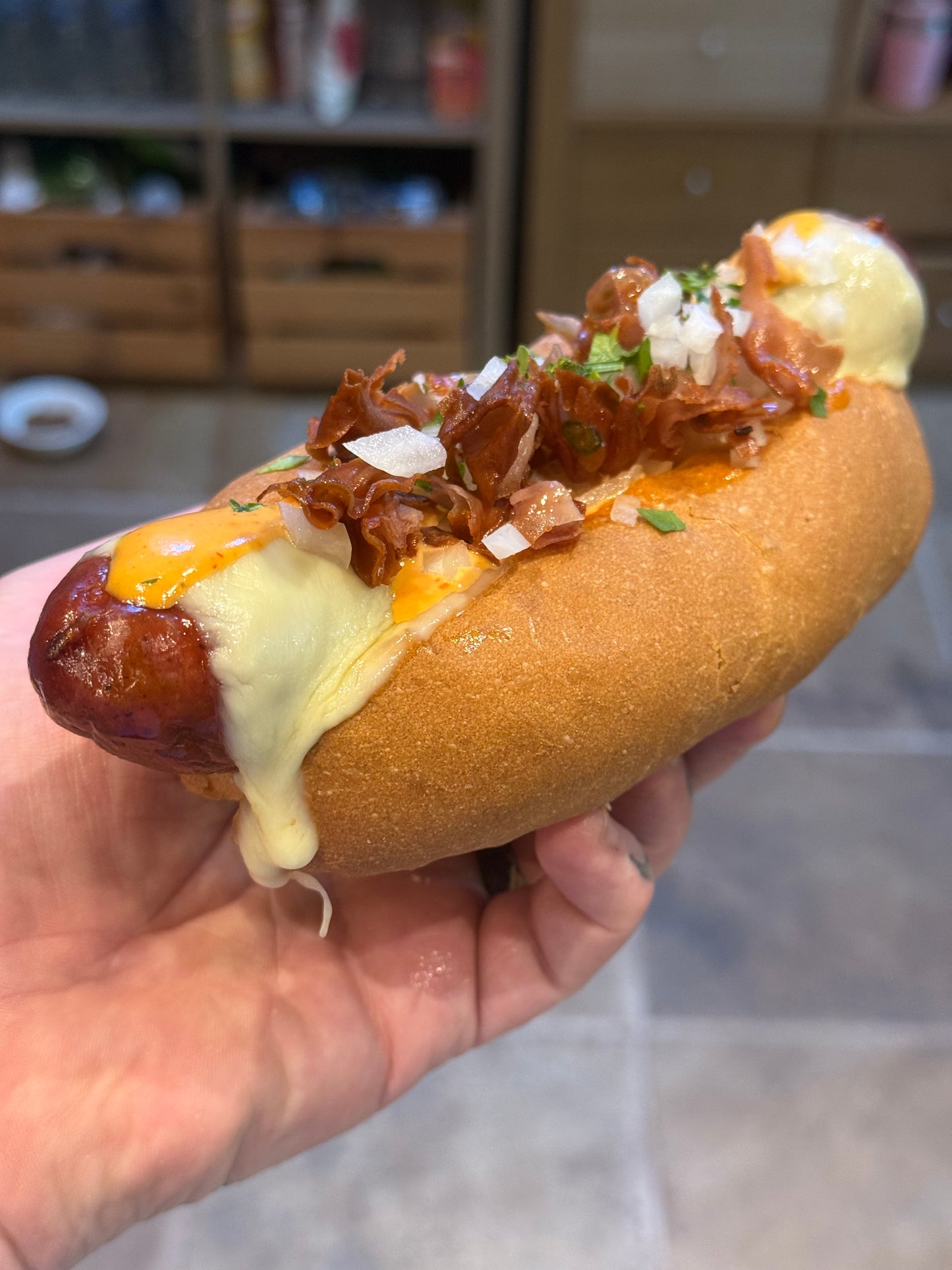 Smoked Pork Hot Dogs