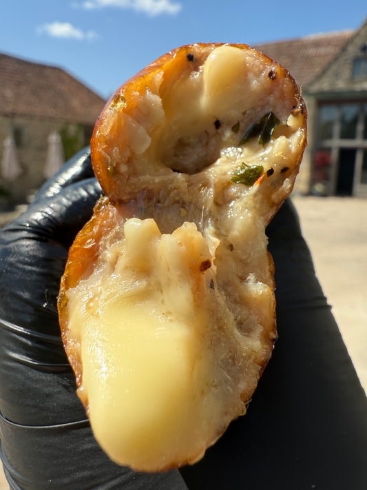 Cheddar & Jalapeño (Pork & Beef)