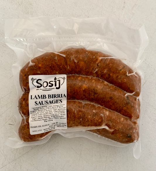 Birria Lamb Sausage