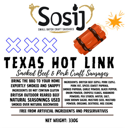 TNT - Xtra Spicy Hot Links (PRE SMOKED)