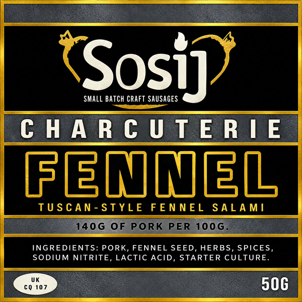 Charcuterie - Fennel Salami