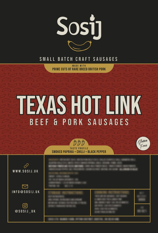 Texas Hot Links (Pack of 4)